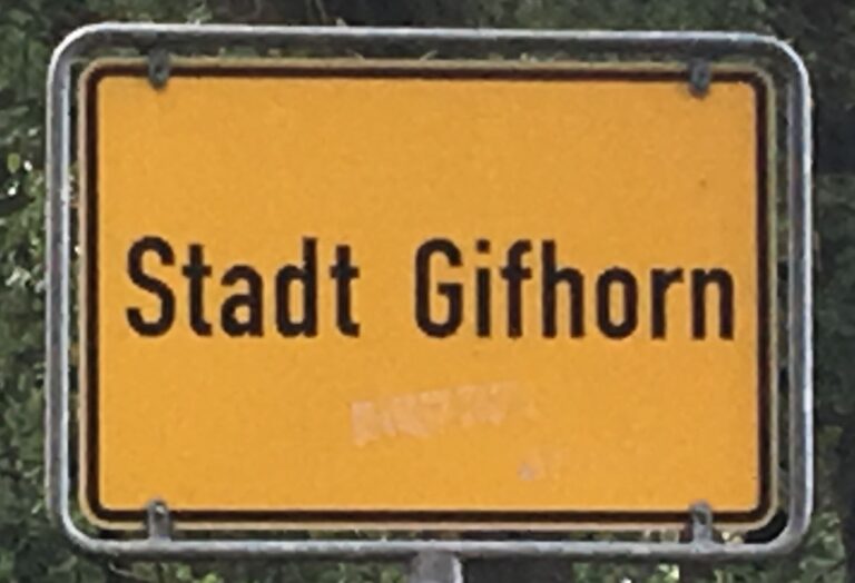 Stellplatzsatzung für Gifhorn